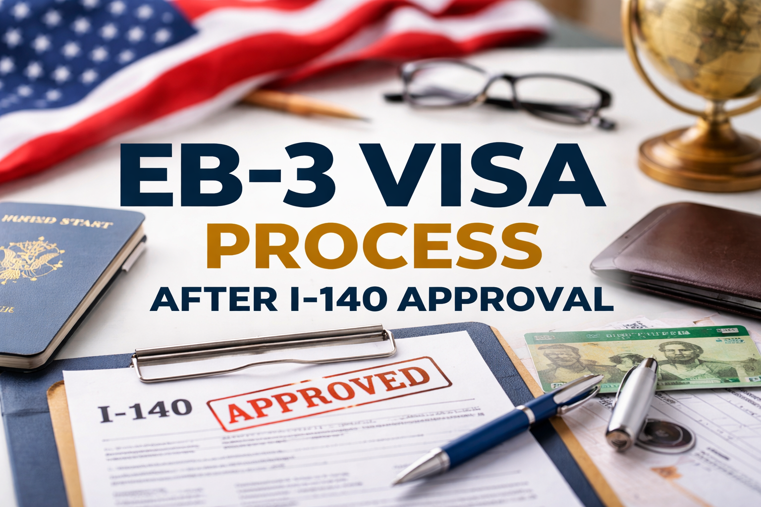 Quy trình EB-3 sau khi I-140 được phê duyệt: Các bước tại NVC