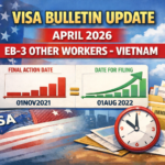 Cập nhật Visa Bulletin tháng 4/2026